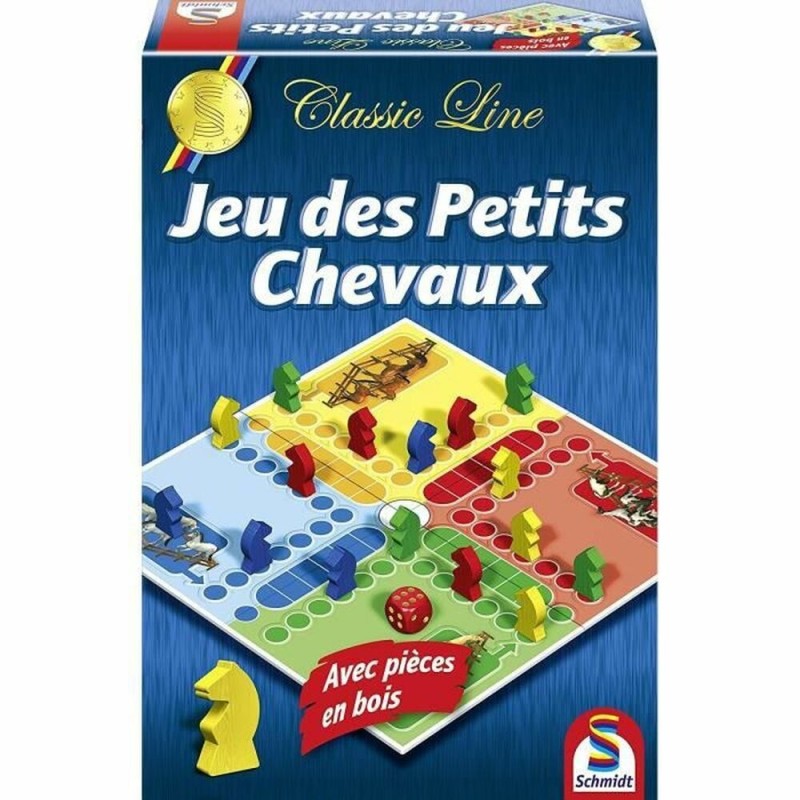 Jeu de société Schmidt Spiele Jeu Des Petits Chevaux (FR) - Acheter à 32,34 € seulement chez Collector's Boutique