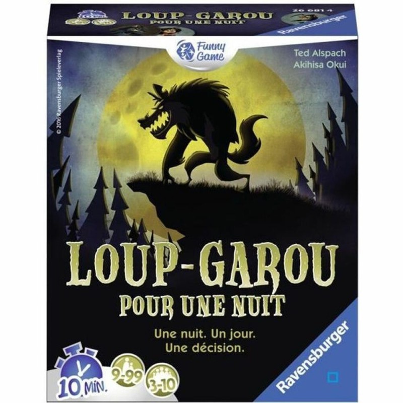 Jeu de société Ravensburger Board Games Werewolf for a night (FR) - Acheter à 27,77 € seulement chez Collector's Boutique