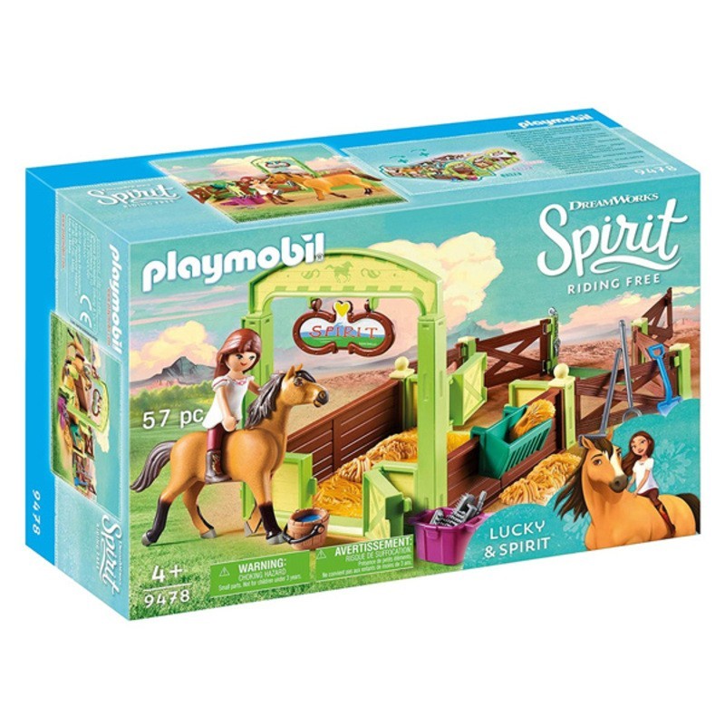 Playset Spirit Riding Free Playmobil 9478 (57 pcs) - Acheter à 38,05 € seulement chez Collector's Boutique