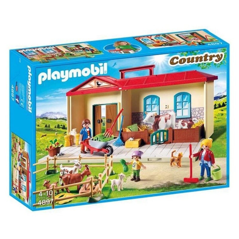 Playset Playmobil Take Along Farm - Acheter à 73,86 € seulement chez Collector's Boutique