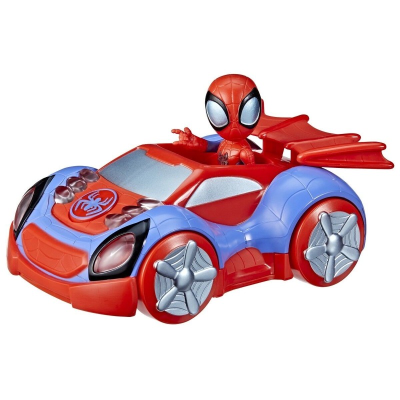 Jeu de Véhicules Hasbro Spiderman and His Amazing Friends Glow Tech Lumières 2 Pièces avec son 4 Unités - Acheter à 51,16 € seul