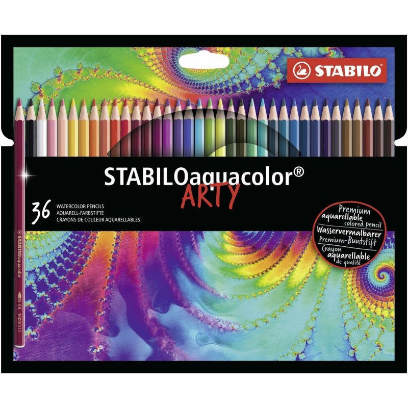 Crayons de couleur Stabilo aquacolor ARTY - Acheter à 18,42 € seulement chez Collector's Boutique