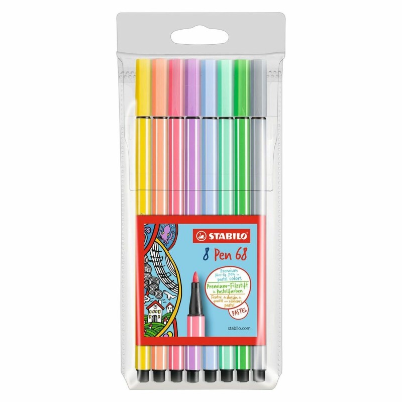 Marqueur permanent Stabilo Pen 68 8er - Acheter à 11,77 € seulement chez Collector's Boutique