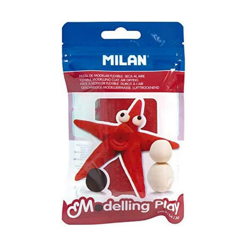 Pâte à modeler Milan Modelling play Rouge - Acheter à 2,12 € seulement chez Collector's Boutique