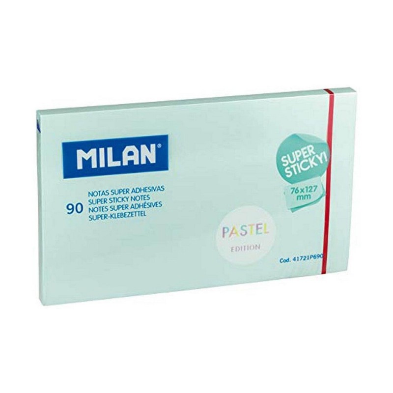 Bloc de Notes Milan Pastel Bleu pastel (76 x 127 mm) - Acheter à 1,45 € seulement chez Collector's Boutique