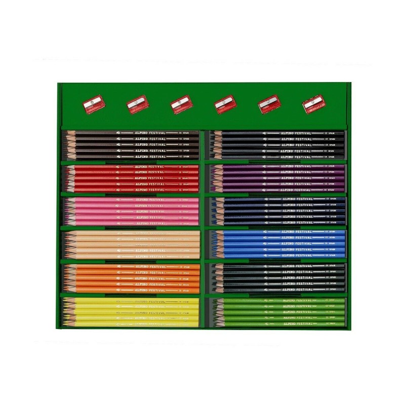 Crayons de couleur Alpino Festival 288 Unités - Acheter à 44,51 € seulement chez Collector's Boutique