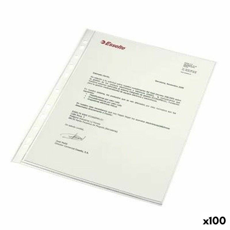 Étui Esselte Transparent A4 100 Unités - Acheter à 32,29 € seulement chez Collector's Boutique