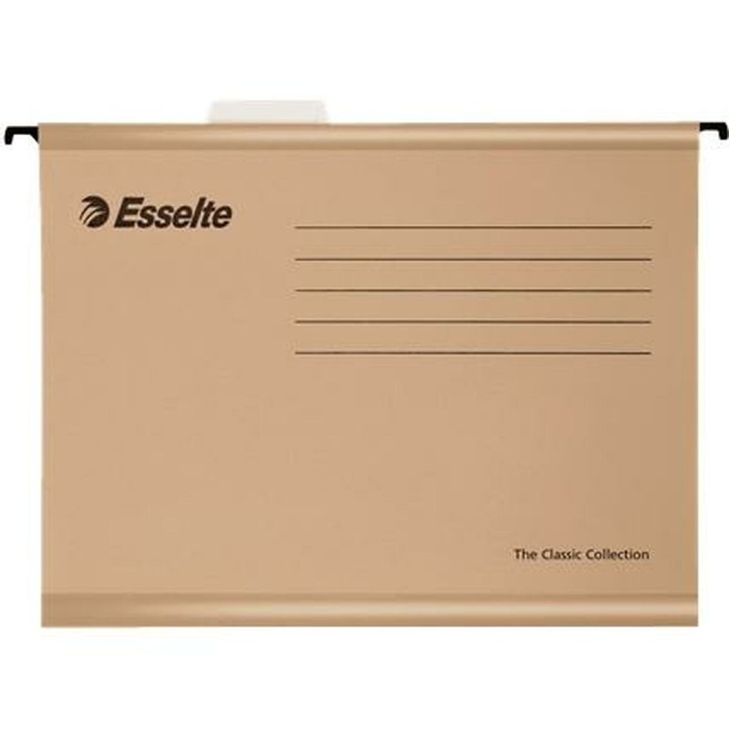 Dossier suspendu Esselte Classic Viseur Transparent Marron A4 Carton Recyclado (34,5 x 24 cm) (50 Unités) - Acheter à 34,25 € se