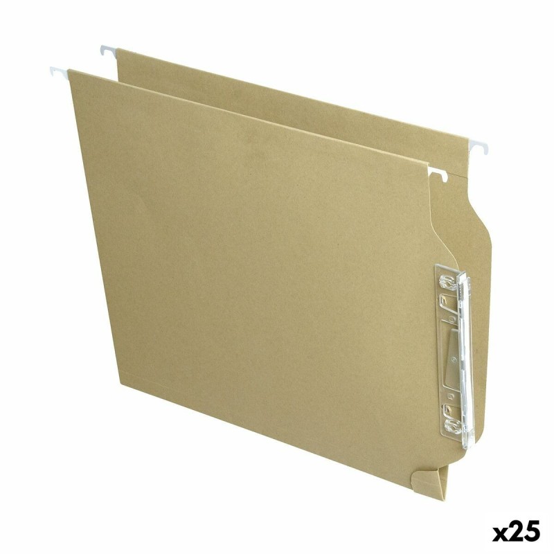 Dossier suspendu FADE Etiquette de nom Viseur Transparent Marron A4 Papier carton (25 Unités) - Acheter à 16,84 € seulement chez