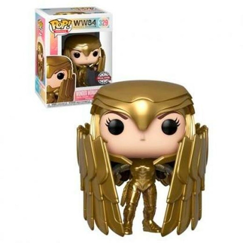 Figurine d’action Funko POP WONDER WOMAN GOLDEN ARMOR SHIELD Nº 329 - Acheter à 22,72 € seulement chez Collector's Boutique