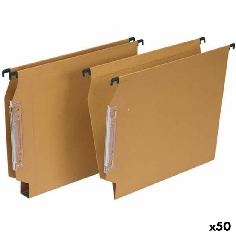 Dossier suspendu Grafoplas Viseur Transparent Marron A4 Papier carton (50 Unités) - Acheter à 52,42 € seulement chez Collector's