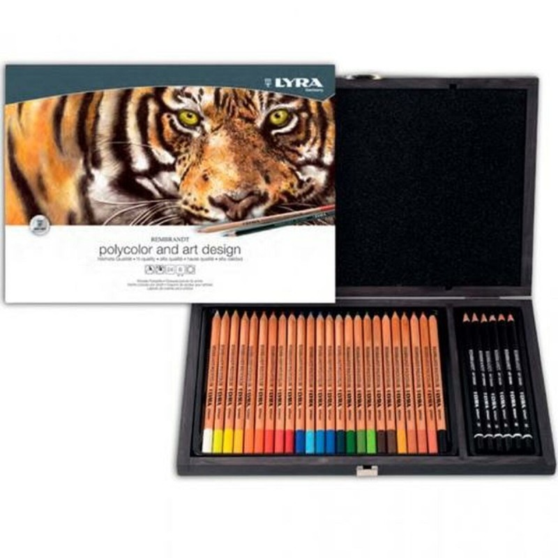 Ensemble de Crayons LYRA Rembrandt Art Design Polycolor 30 pcs - Acheter à 49,54 € seulement chez Collector's Boutique