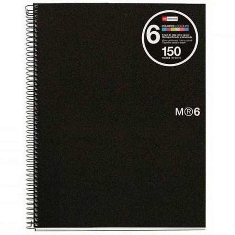 Cahier Miquelrius Microperforé Graphite A4 5 Unités - Acheter à 45,94 € seulement chez Collector's Boutique