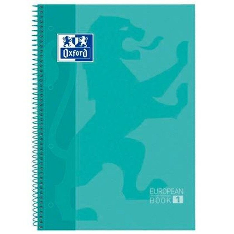 Cahier Oxford European Book Mint Vert A4 5 Unités - Acheter à 22,98 € seulement chez Collector's Boutique