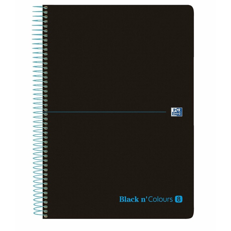 Cahier Oxford European Book Black & Colours Noir A4 5 Unités - Acheter à 42,50 € seulement chez Collector's Boutique