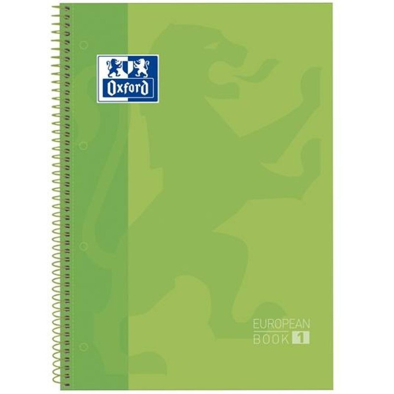 Cahier Oxford European Book Apple Vert A4 5 Unités - Acheter à 22,98 € seulement chez Collector's Boutique