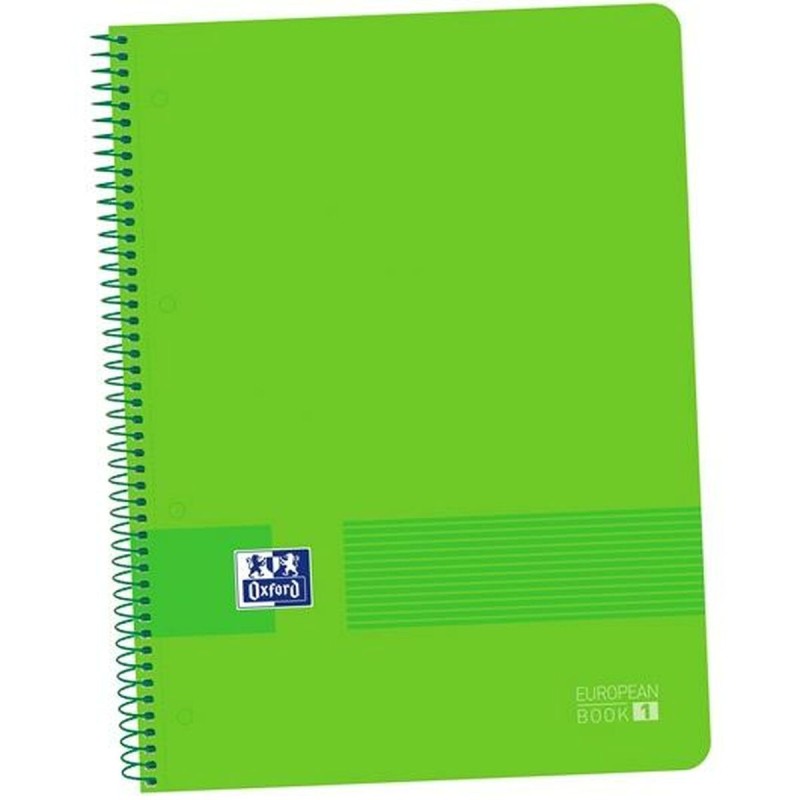 Cahier Oxford Live&Go Vert A4 5 Unités - Acheter à 22,98 € seulement chez Collector's Boutique