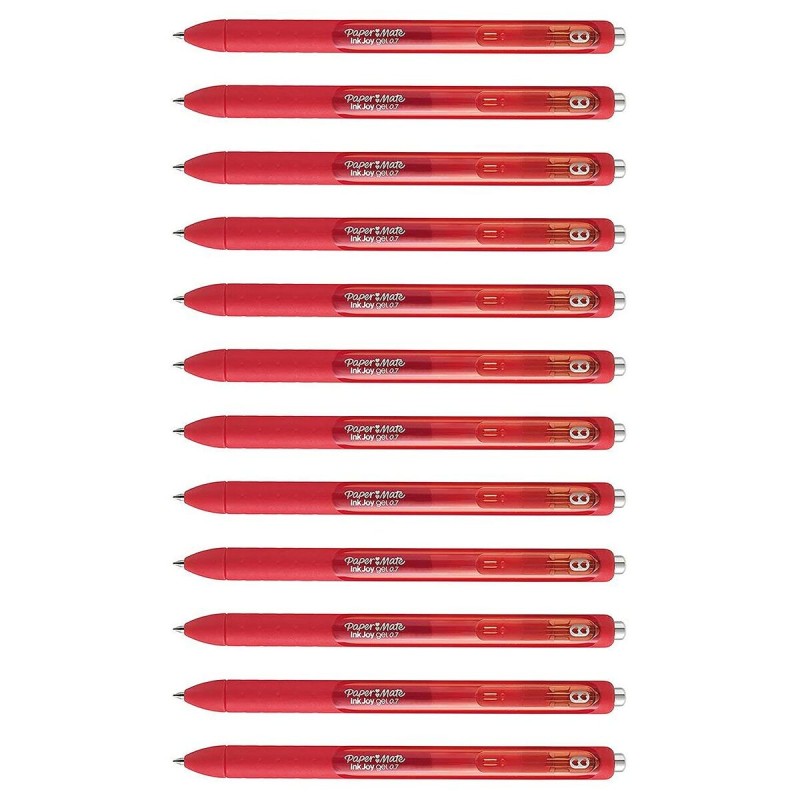 Stylo gel Paper Mate InkJoy Gel Rouge 12 Unités - Acheter à 17,05 € seulement chez Collector's Boutique