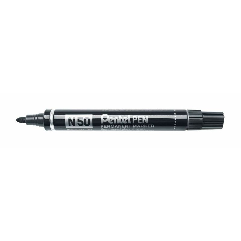 Marqueur permanent Pentel N50-BE Noir 12 Unités - Acheter à 20,30 € seulement chez Collector's Boutique