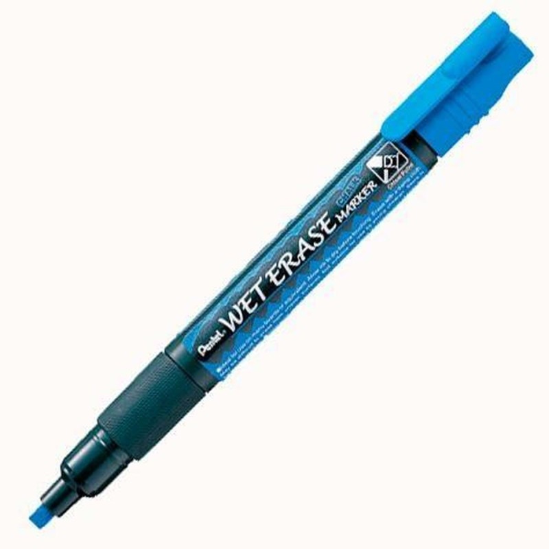 Marqueurs à craie liquide Pentel Wet Erase Bleu 12 Unités - Acheter à 31,45 € seulement chez Collector's Boutique