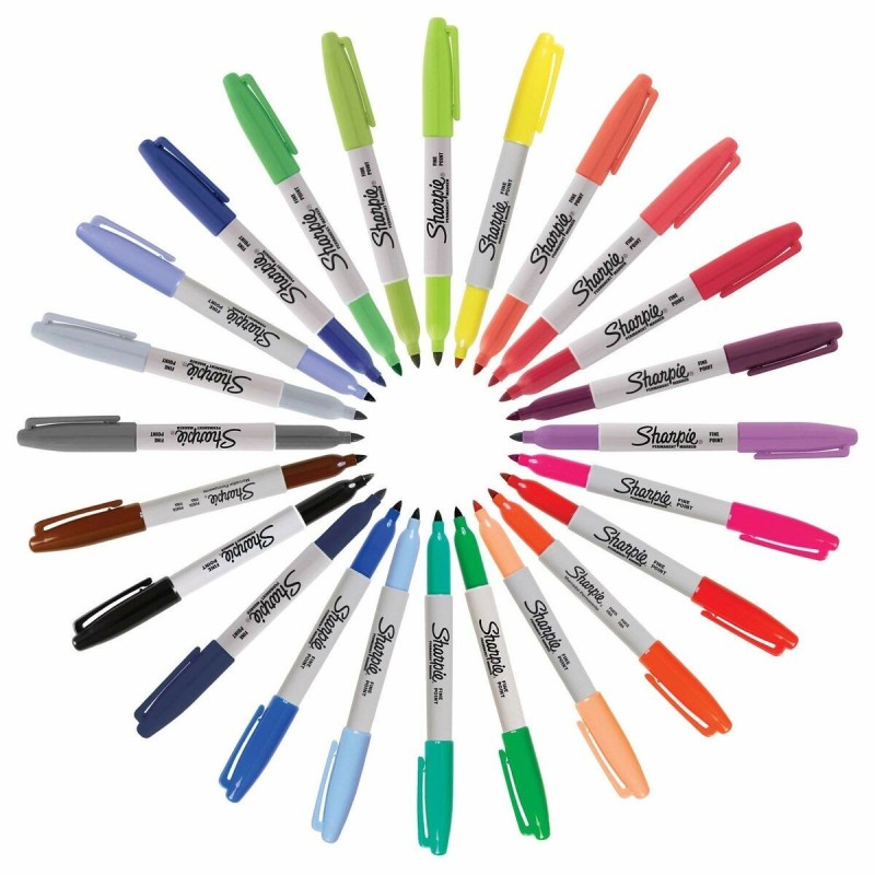 Ensemble de Marqueurs Sharpie Cosmic Multicouleur 24 Pièces Permanent 1 Unités - Acheter à 16,84 € seulement chez Collector's Bo