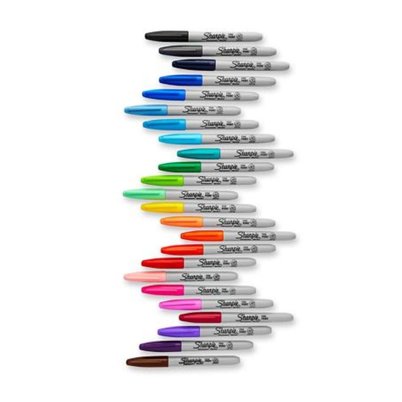 Ensemble de Marqueurs Sharpie Multicouleur Permanent 28 pcs 1 Unités - Acheter à 29,72 € seulement chez Collector's Boutique