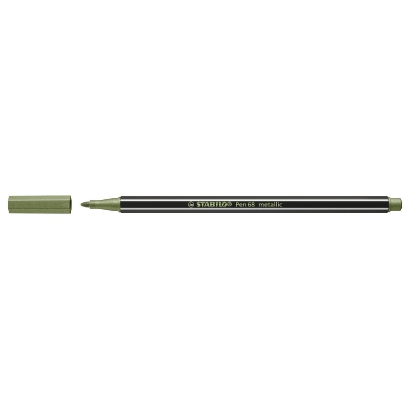 Feutres Stabilo Pen 68 metallic Leaf Vert 10 Unités - Acheter à 16,63 € seulement chez Collector's Boutique