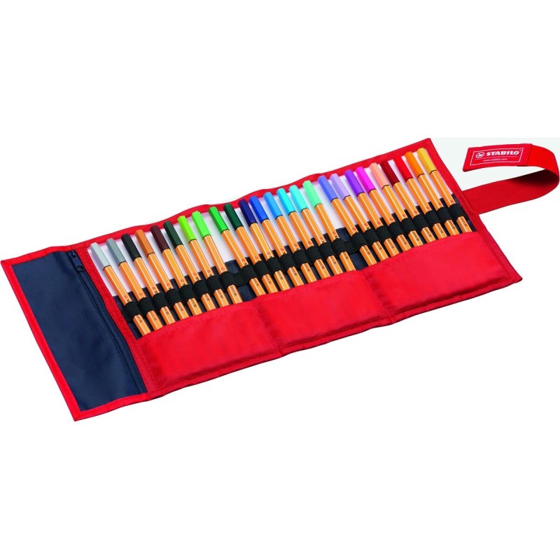 Ensemble de Marqueurs Stabilo Point 88 Red Rollerset - Acheter à 20,89 € seulement chez Collector's Boutique