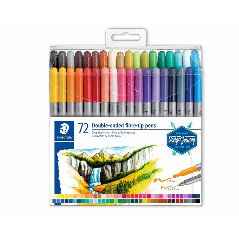 Ensemble de Marqueurs Staedtler Design Journey 3200 Double pointe - Acheter à 24,49 € seulement chez Collector's Boutique