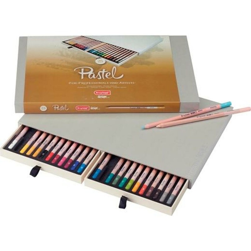 Crayons de couleur Bruynzeel Design Pastel 24 Pièces Multicouleur - Acheter à 32,87 € seulement chez Collector's Boutique