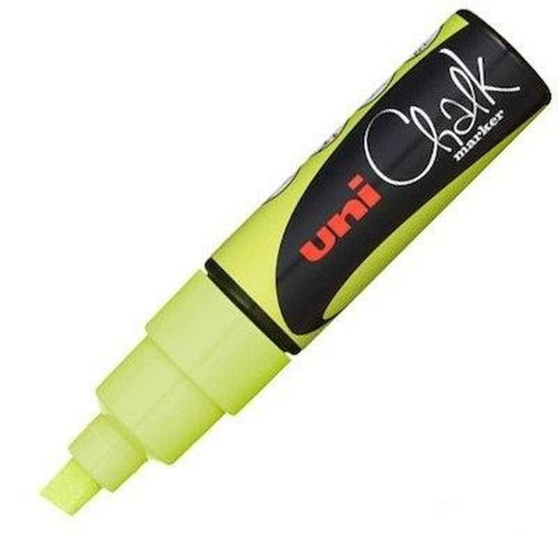 marqueur craie liquide Uni-Ball PWE-8K Fluor Jaune 6 Unités - Acheter à 21,89 € seulement chez Collector's Boutique