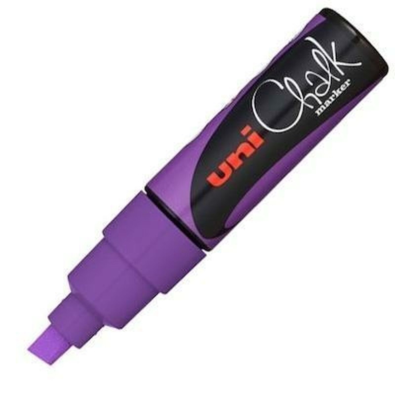 marqueur craie liquide Uni-Ball PWE-8K Violet 6 Unités - Acheter à 21,35 € seulement chez Collector's Boutique