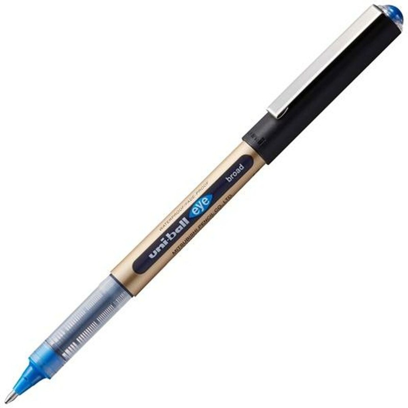 Biros à encre liquide Uni-Ball Rollerball Eye Broad UB-150 Bleu 12 Unités - Acheter à 17,78 € seulement chez Collector's Boutiqu