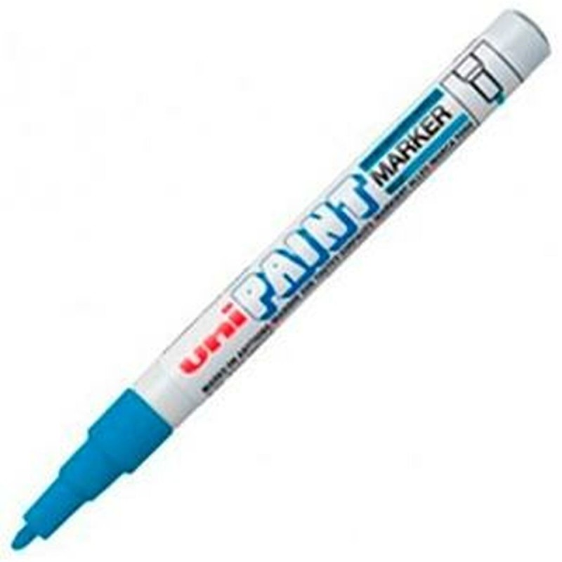 Marqueur permanent Uni-Ball Paint PX-21L Bleu clair 12 Unités - Acheter à 29,82 € seulement chez Collector's Boutique