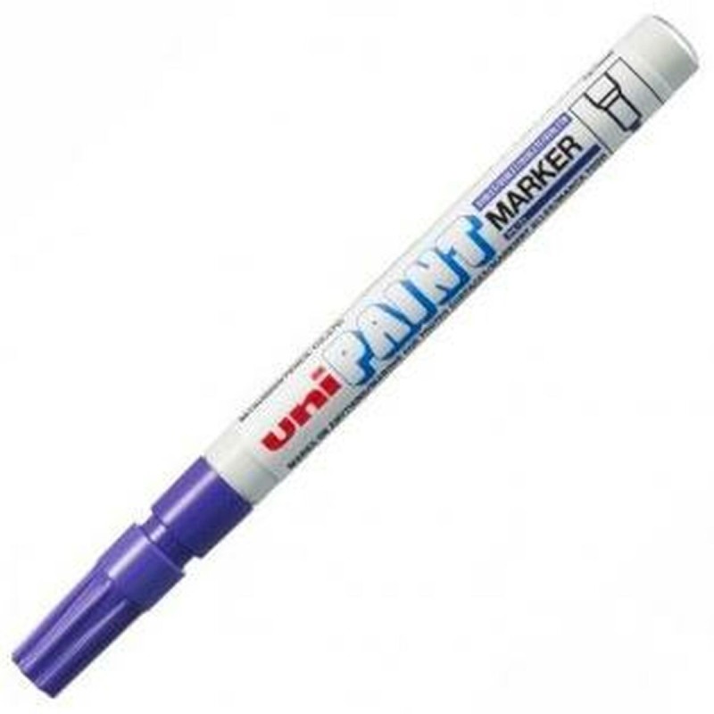 Marqueur permanent Uni-Ball Paint PX-21L Violet 12 Unités - Acheter à 29,82 € seulement chez Collector's Boutique