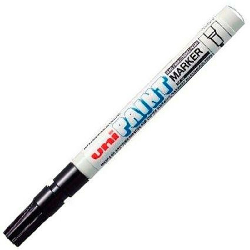 Marqueur permanent Uni-Ball Paint PX-21L Noir 12 Unités - Acheter à 29,82 € seulement chez Collector's Boutique