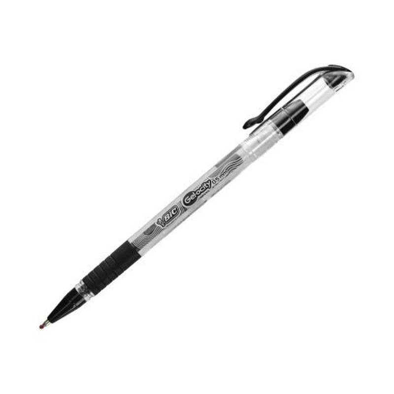 Stylo gel Bic GEL-OCITY STIC Noir Fin 0,5 mm 30 Unités - Acheter à 445,87 € seulement chez Collector's Boutique