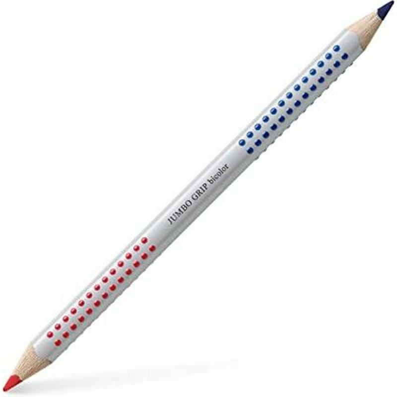 Crayons de couleur Faber-Castell Jumbo Rouge Bleu (12 Unités) - Acheter à 17,53 € seulement chez Collector's Boutique