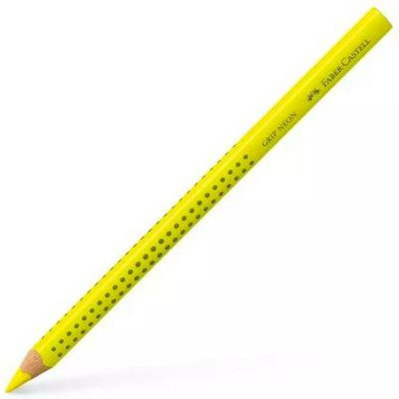 Crayons de couleur Faber-Castell Jumbo Jaune (12 Unités) - Acheter à 17,14 € seulement chez Collector's Boutique