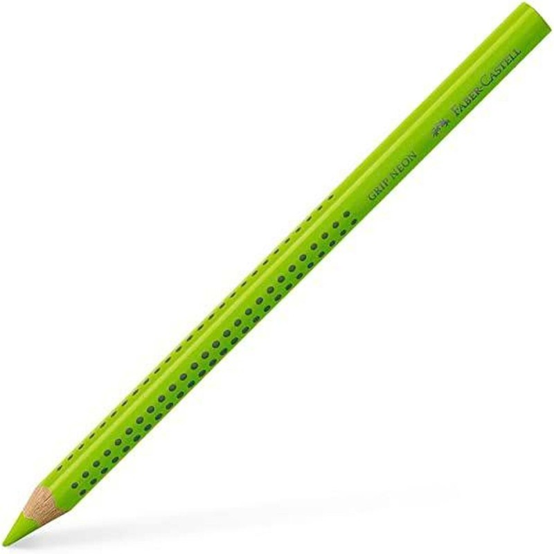 Crayons de couleur Faber-Castell Jumbo Vert clair (12 Unités) - Acheter à 17,14 € seulement chez Collector's Boutique