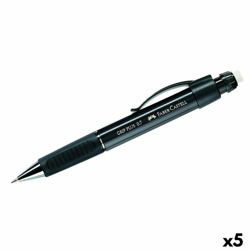 Portemines Faber-Castell Grip Plus Noir 0,7 mm (5 Unités) - Acheter à 25,81 € seulement chez Collector's Boutique