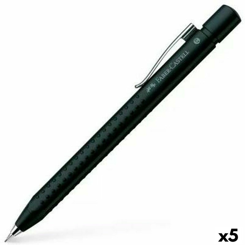 Portemines Faber-Castell Grip 2011 Noir 0,7 mm (5 Unités) - Acheter à 39,85 € seulement chez Collector's Boutique