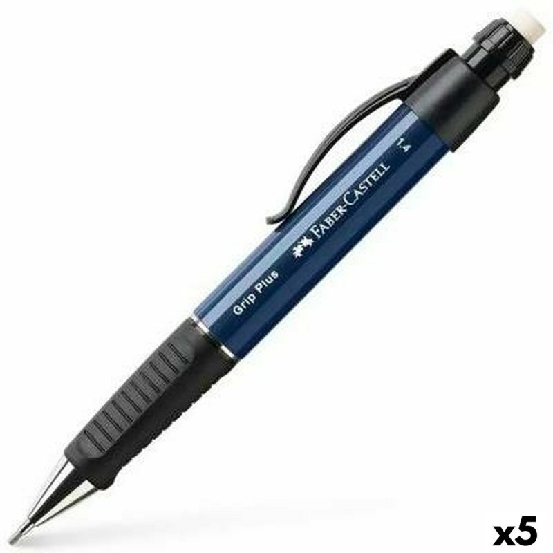 Portemines Faber-Castell Grip Plus 14 mm Blue marine (5 Unités) - Acheter à 20,29 € seulement chez Collector's Boutique