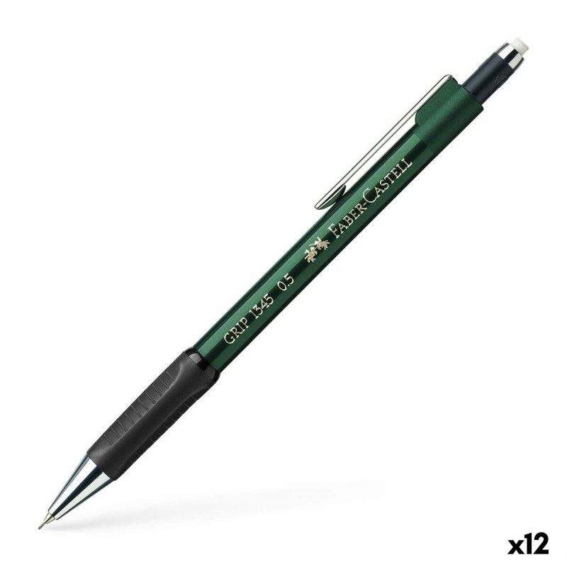 Portemines Faber-Castell Grip 1345 Vert 0,5 mm (12 Unités) - Acheter à 39,26 € seulement chez Collector's Boutique