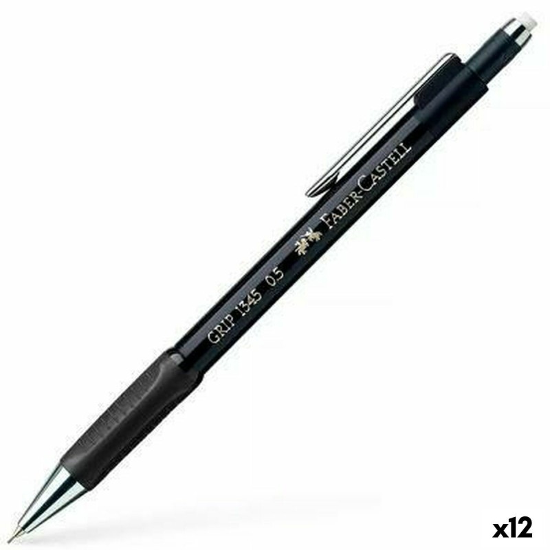 Portemines Faber-Castell Portamine Grip 1345 Noir 0,5 mm (12 Unités) - Acheter à 39,26 € seulement chez Collector's Boutique