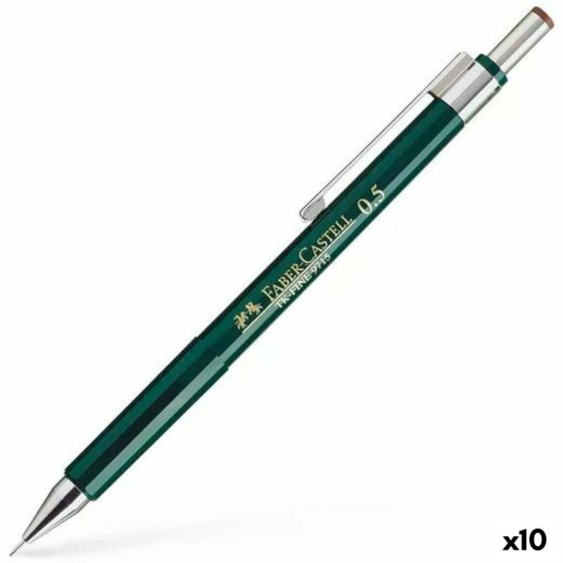 Portemines Faber-Castell TK-FINE 9715 Vert 0,5 mm 10 Unités - Acheter à 32,27 € seulement chez Collector's Boutique