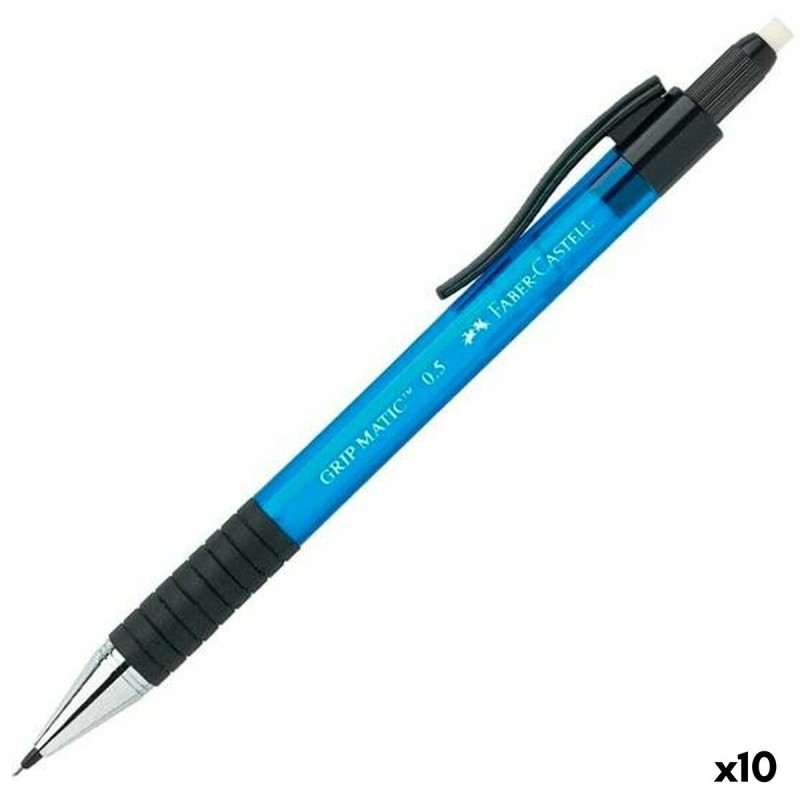 Portemines Faber-Castell GripMatic Bleu 0,5 mm (10 Unités) - Acheter à 16,55 € seulement chez Collector's Boutique