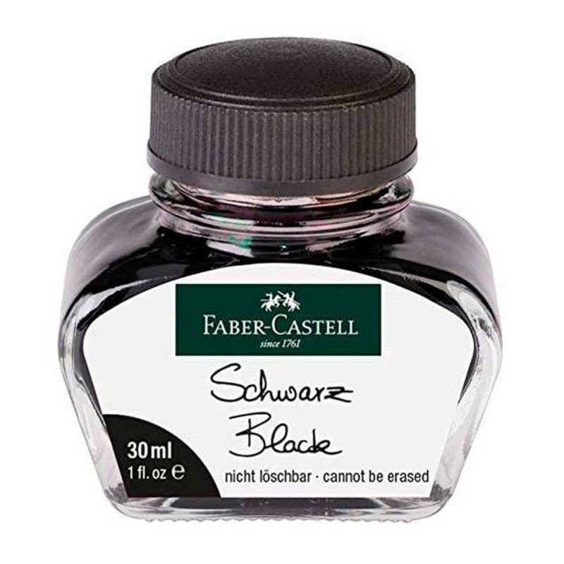 Encre Faber-Castell Noir 30 ml 6 Unités - Acheter à 18,59 € seulement chez Collector's Boutique