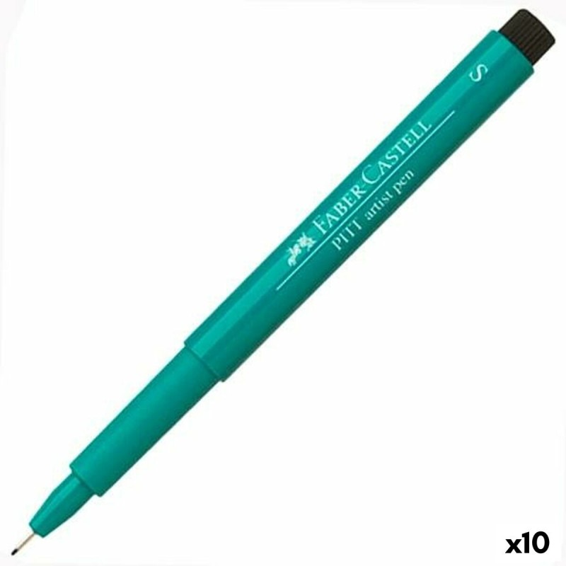 Feutres Faber-Castell Pitt Artist Fineliner S Turquoise 10 Unités - Acheter à 17,53 € seulement chez Collector's Boutique