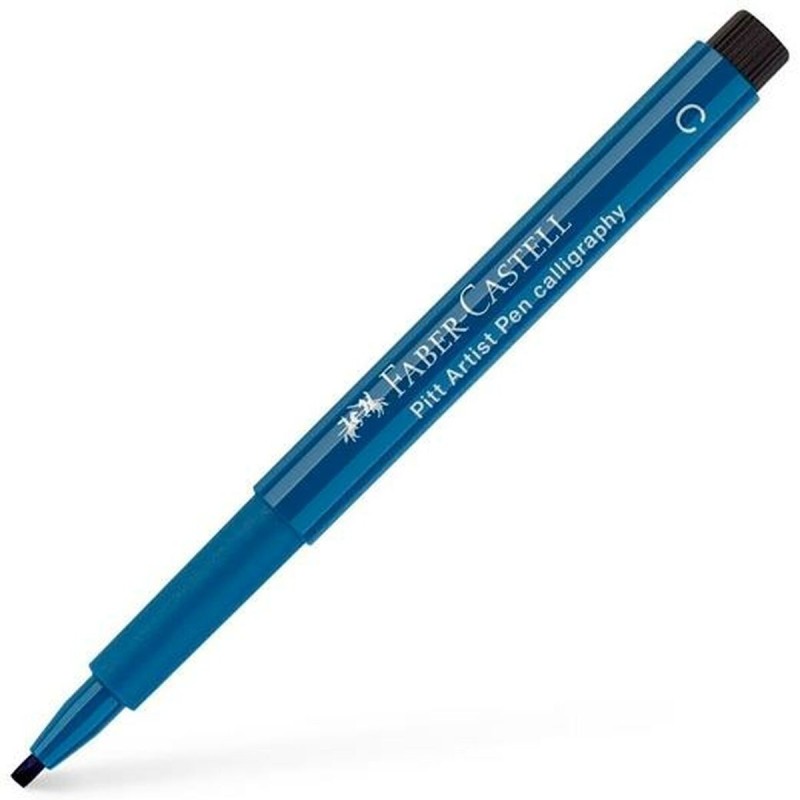 Feutres Faber-Castell Pitt Artist Calligraphie Bleu foncé 10 Unités - Acheter à 20,60 € seulement chez Collector's Boutique